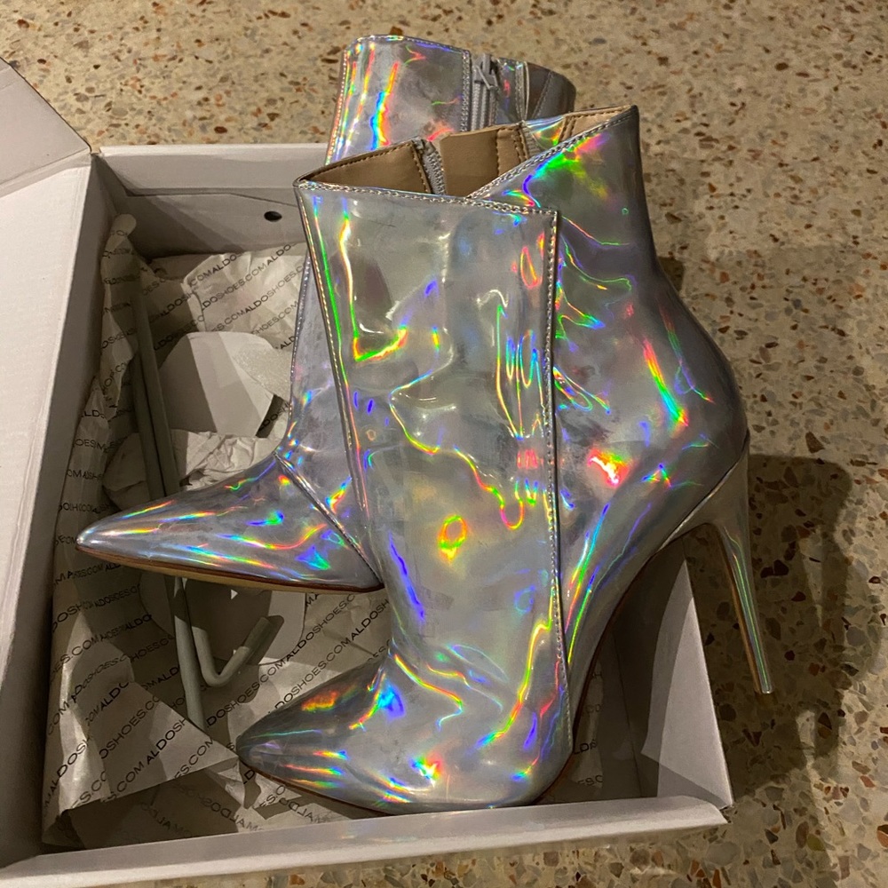 ALDO Ankle Booties Worn only once for a videoshoot